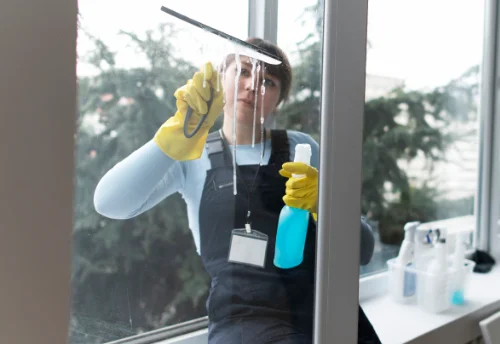 Nettoyage de vitres intérieures et extérieures à Clérieux